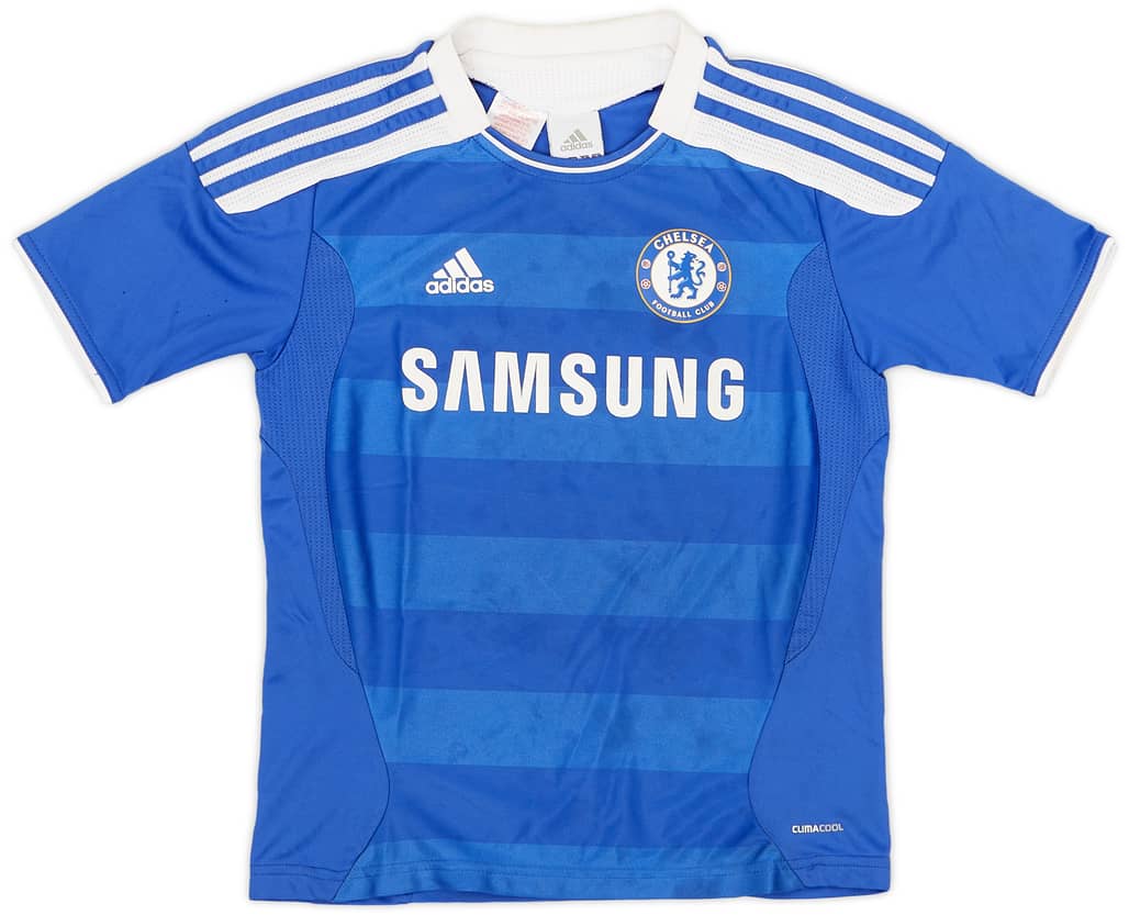 2011-12 Chelsea Home Shirt - 9/10 - (S.Boys)