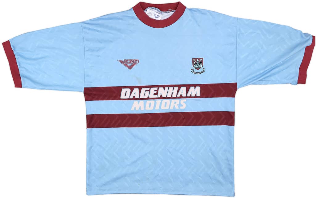 1993-95 West Ham Away Shirt - 6/10 - (L)