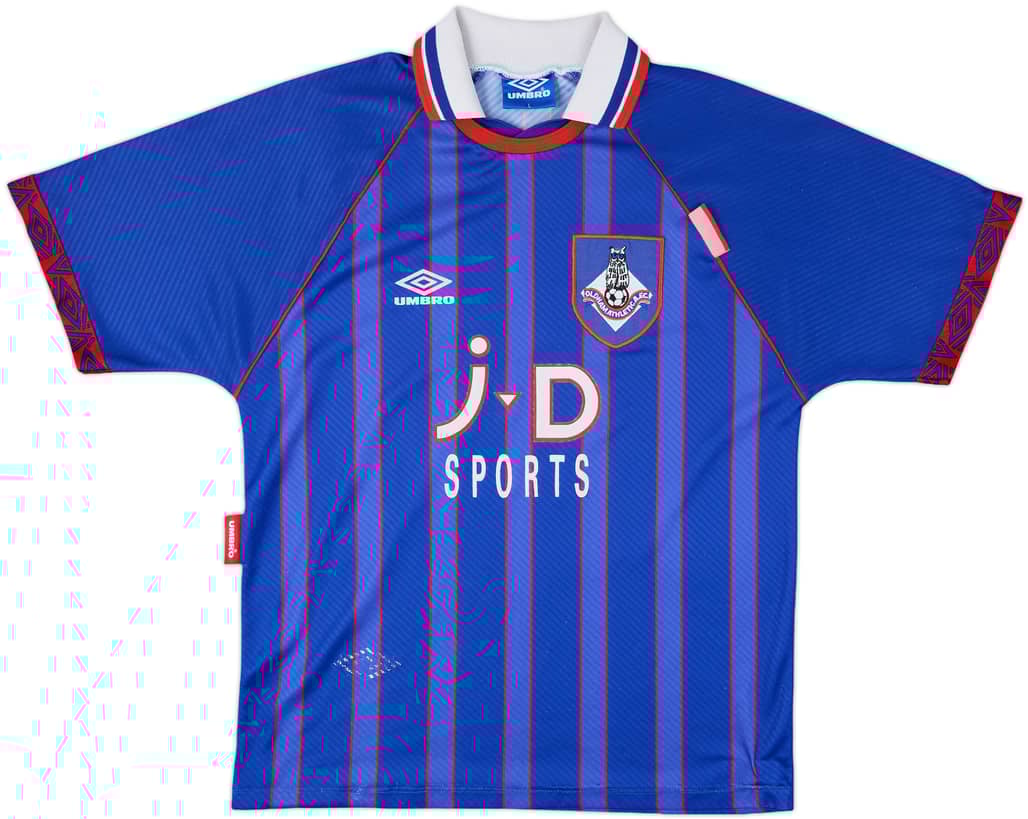 1993-95 Oldham Home Shirt - 7/10 - (L)