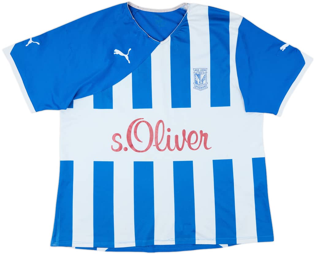 2011-12 Lech Poznan Home Shirt - 5/10 - (XXL)