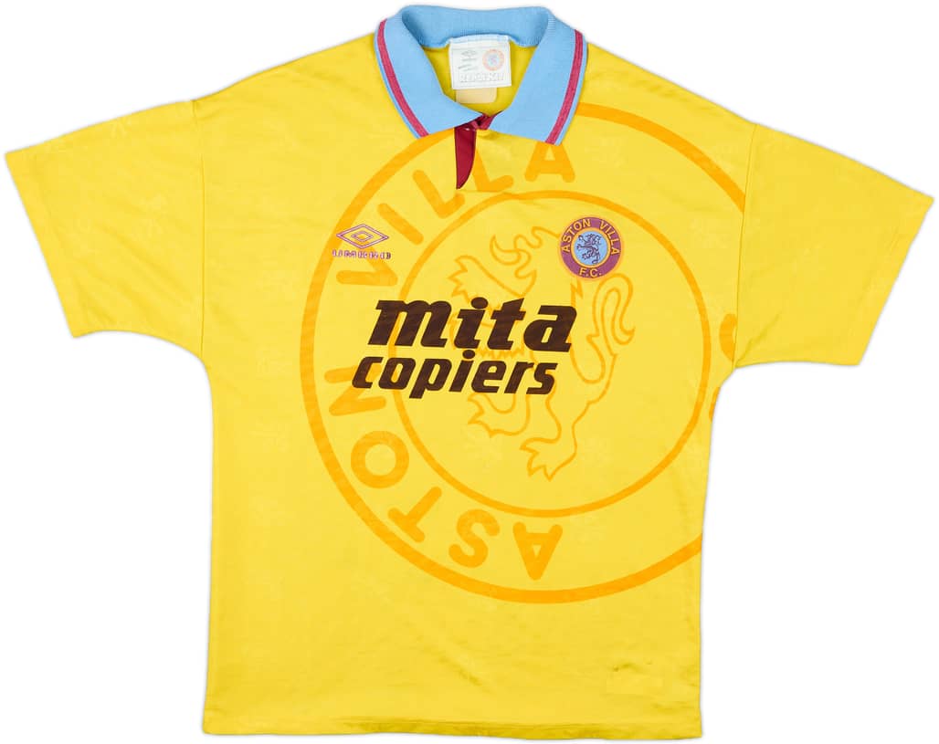 1991-93 Aston Villa Third Shirt - 6/10 - (M)