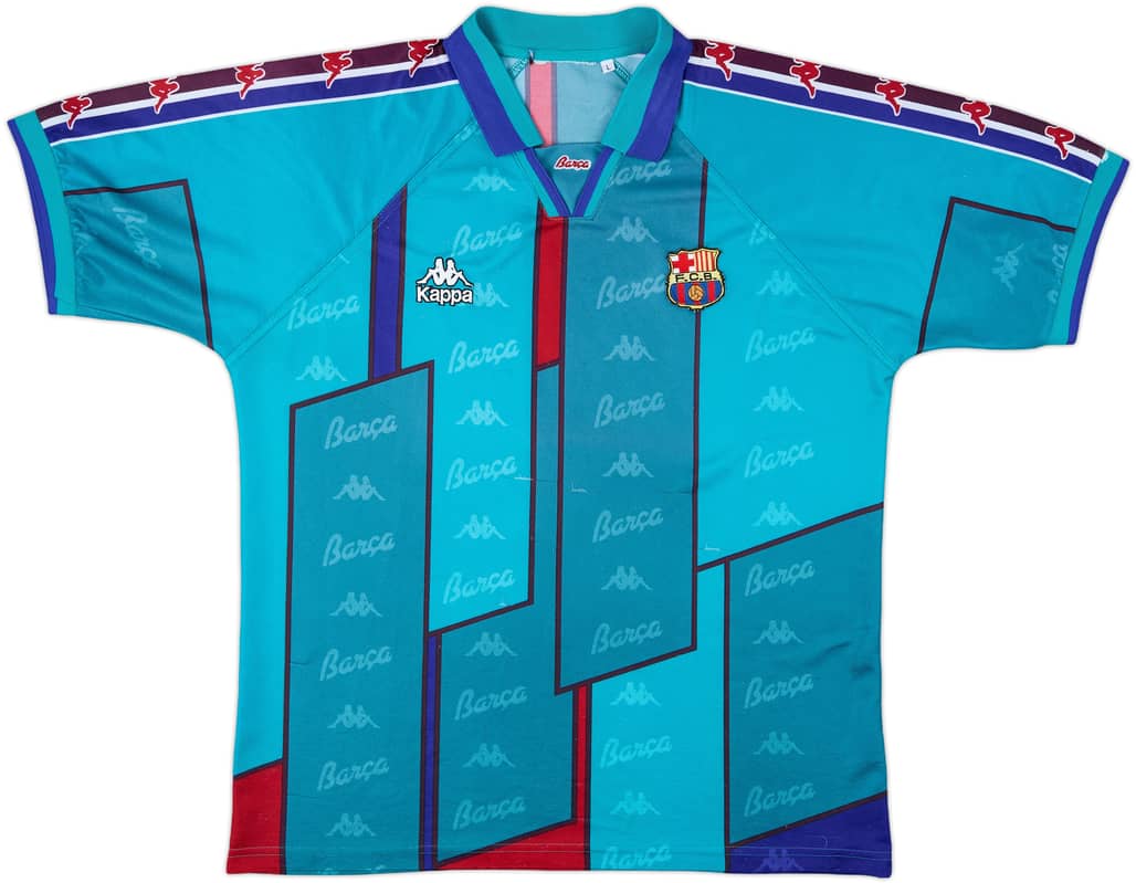 1995-97 Barcelona Away Shirt - 7/10 - (L)