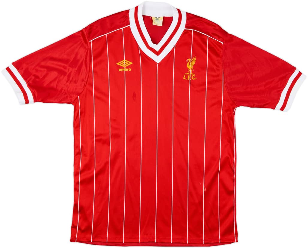 1982-85 Liverpool Home Shirt - 7/10 - (L)
