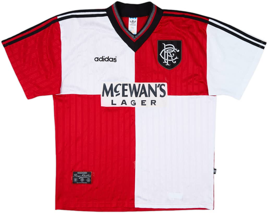 1995-96 Rangers Away Shirt - 7/10 - (XL)