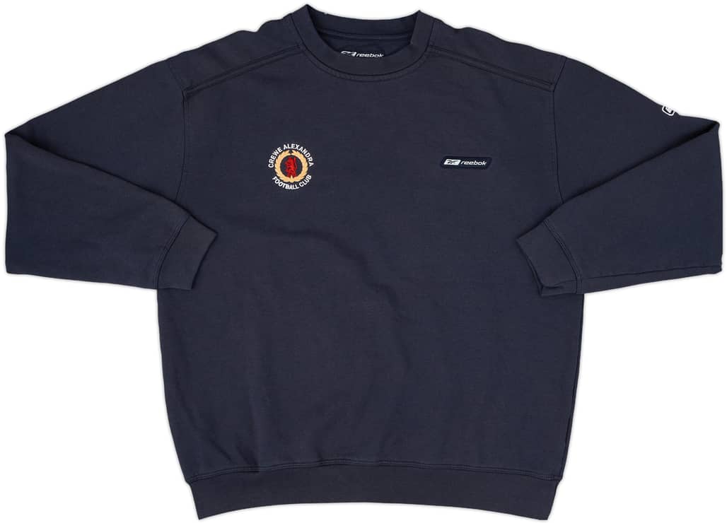 2003-04 Crewe Alexandra Reebok Sweat Top - 8/10 - (XL)