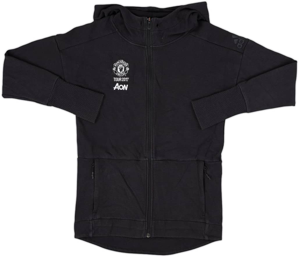 2017-18 Manchester United adidas Hooded Track Jacket - 7/10 - (Women's XS)