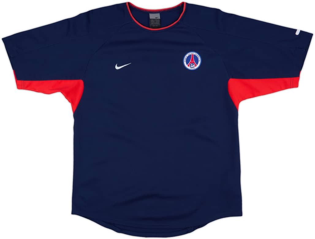 2002-03 Paris Saint-Germain Nike Training Shirt - 10/10 - (M)