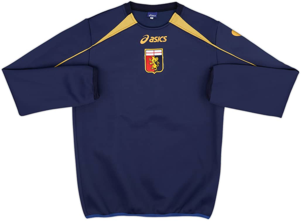2008-09 Genoa Asics Sweat Top - 9/10 - (S)