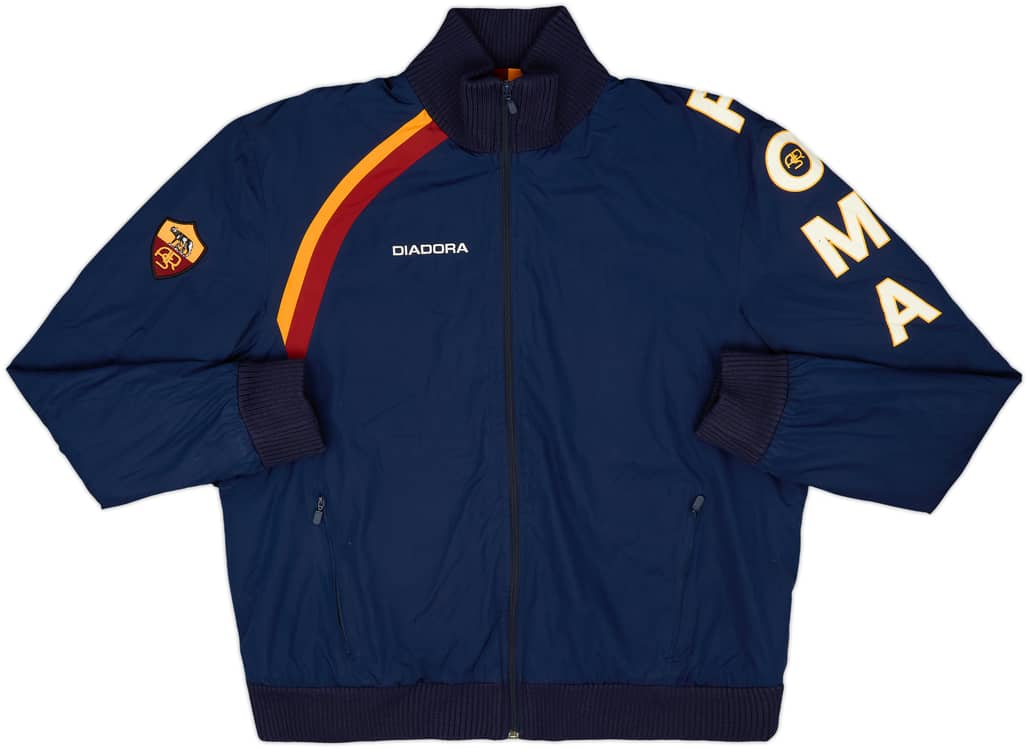 2005-06 Roma Diadora Track Jacket - 8/10 - (XL)