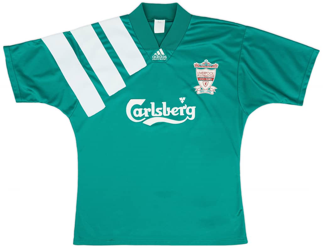 1992-93 Liverpool Centenary Away Shirt - 9/10 - (L)