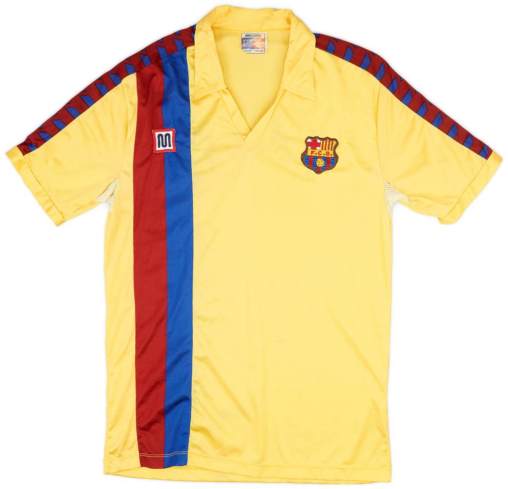 1982-85 Barcelona Away Shirt - 6/10 - (M)
