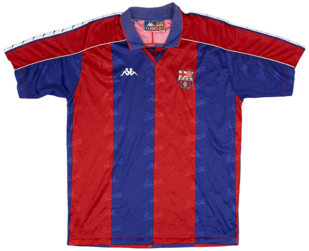1992-95 Barcelona Home Shirt - 8/10 - (L)