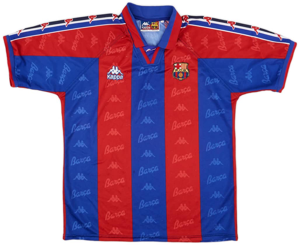1995-97 Barcelona Home Shirt - 7/10 - (S)