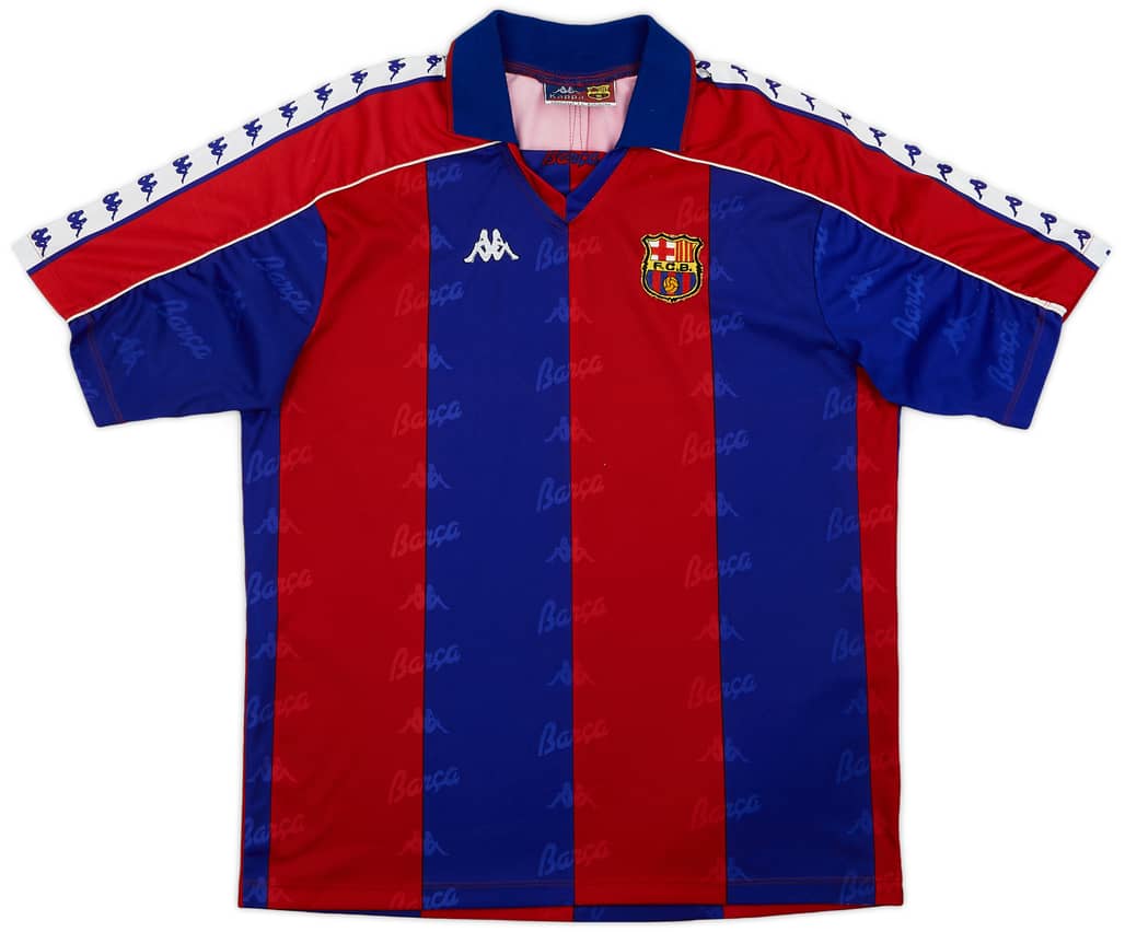1992-95 Barcelona Home Shirt - 8/10 - (XL)