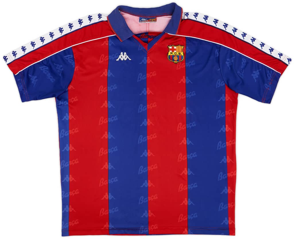 1992-95 Barcelona Home Shirt - 9/10 - (XL)