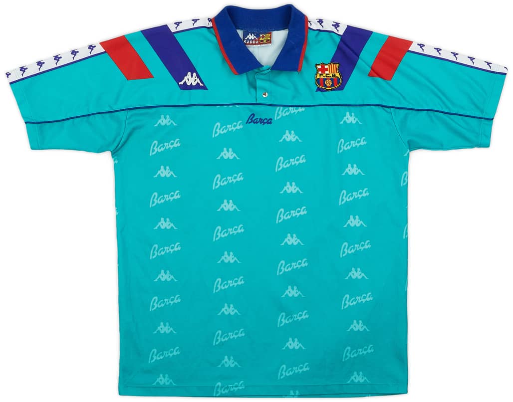 1992-95 Barcelona Away Shirt - 8/10 - (XL)