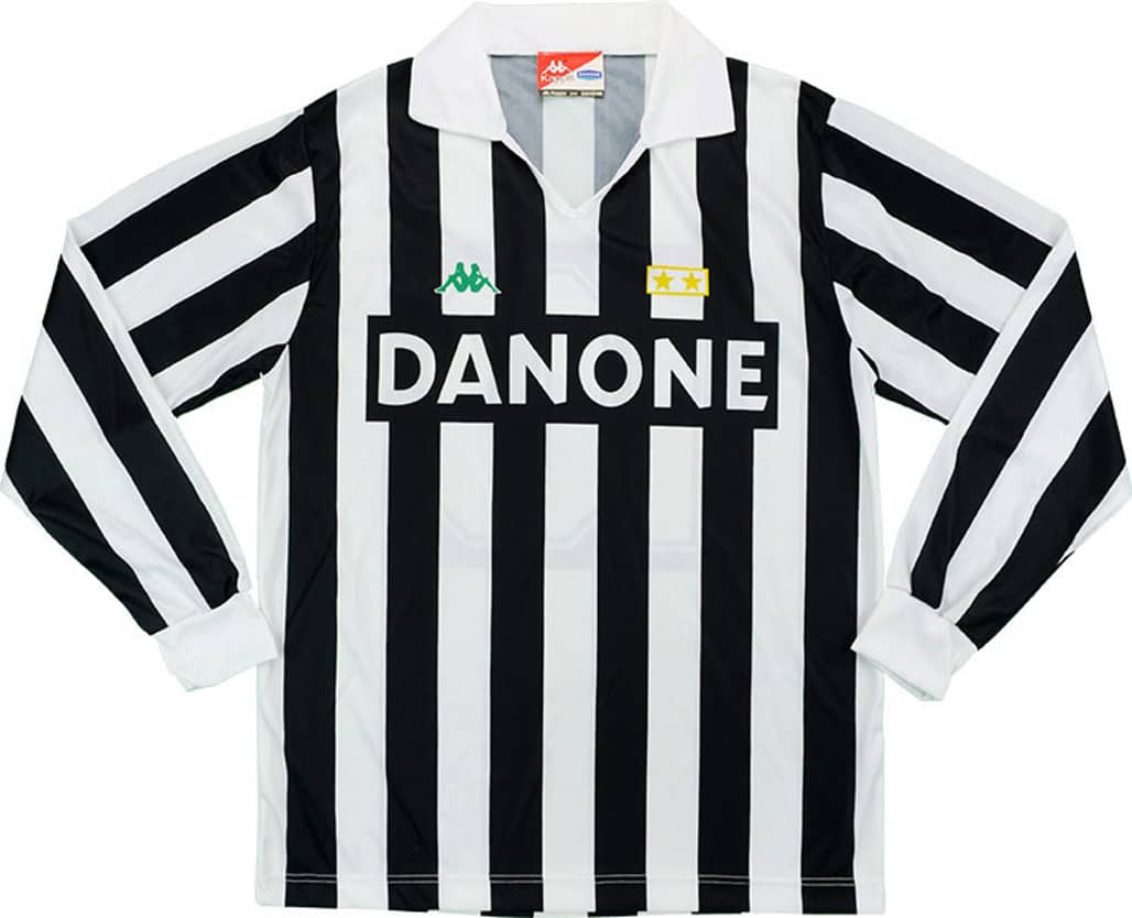 1992-94 Juventus Home L/S Shirt - 8/10 - (S)