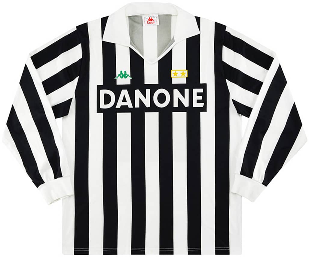 1992-94 Juventus Home L/S Shirt - 8/10 - (XL)