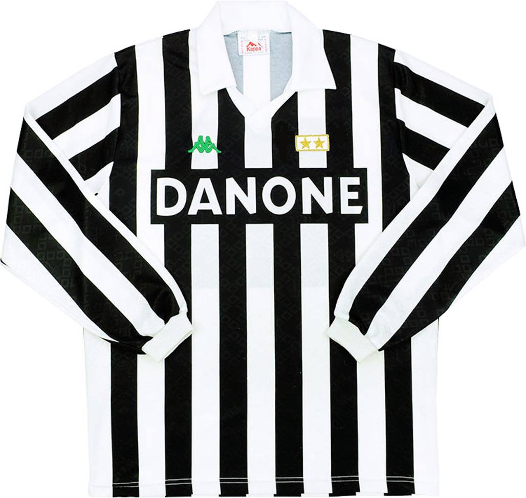 1992-94 Juventus Home L/S Shirt - 8/10 - (S)