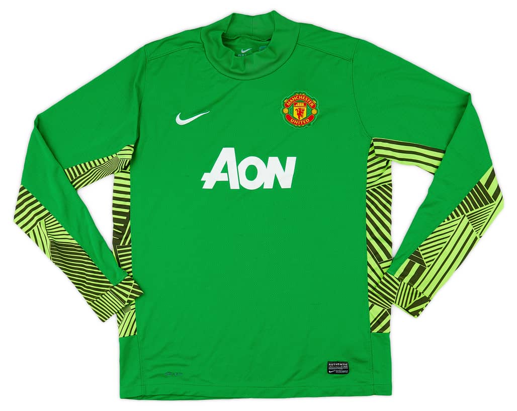2011-12 Manchester United GK Away Shirt - 7/10 - (XL.Boys)