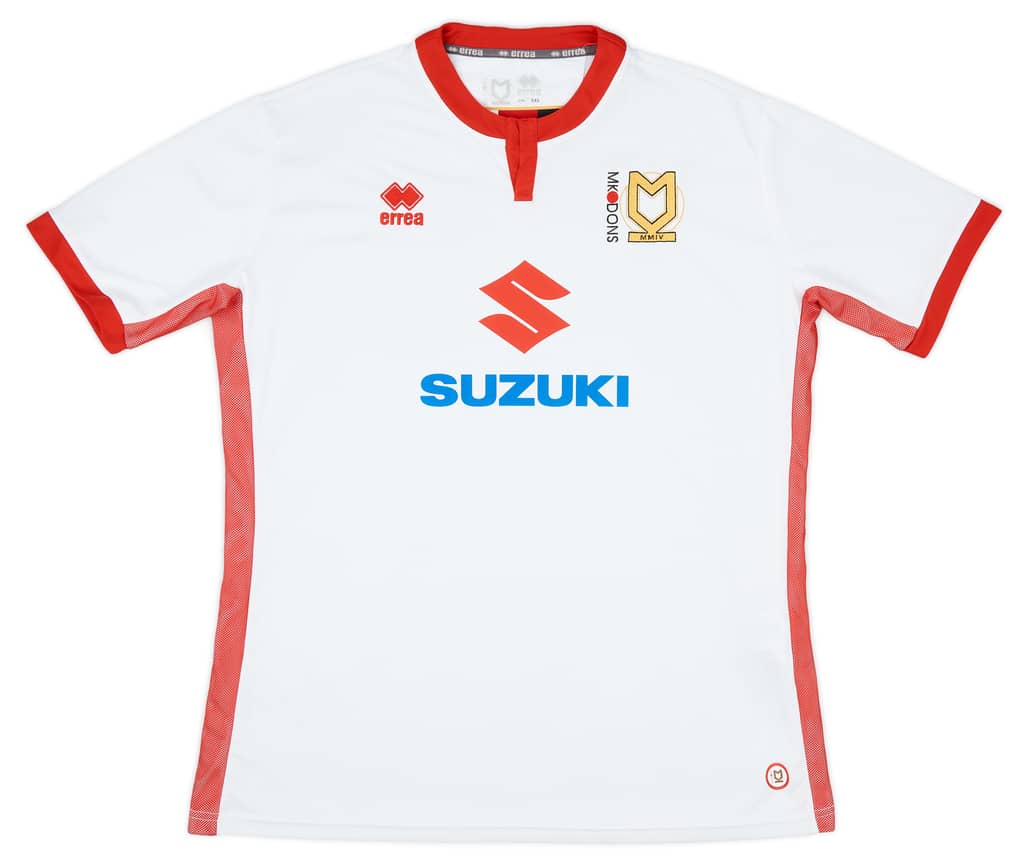 2017-18 MK Dons Home Shirt - 9/10 - (5XL)