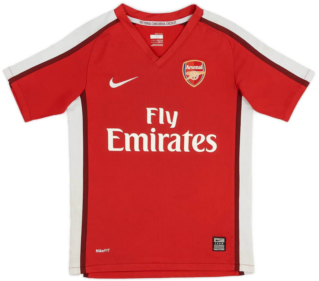 2008-10 Arsenal Home Shirt - 7/10 - (S.Boys)