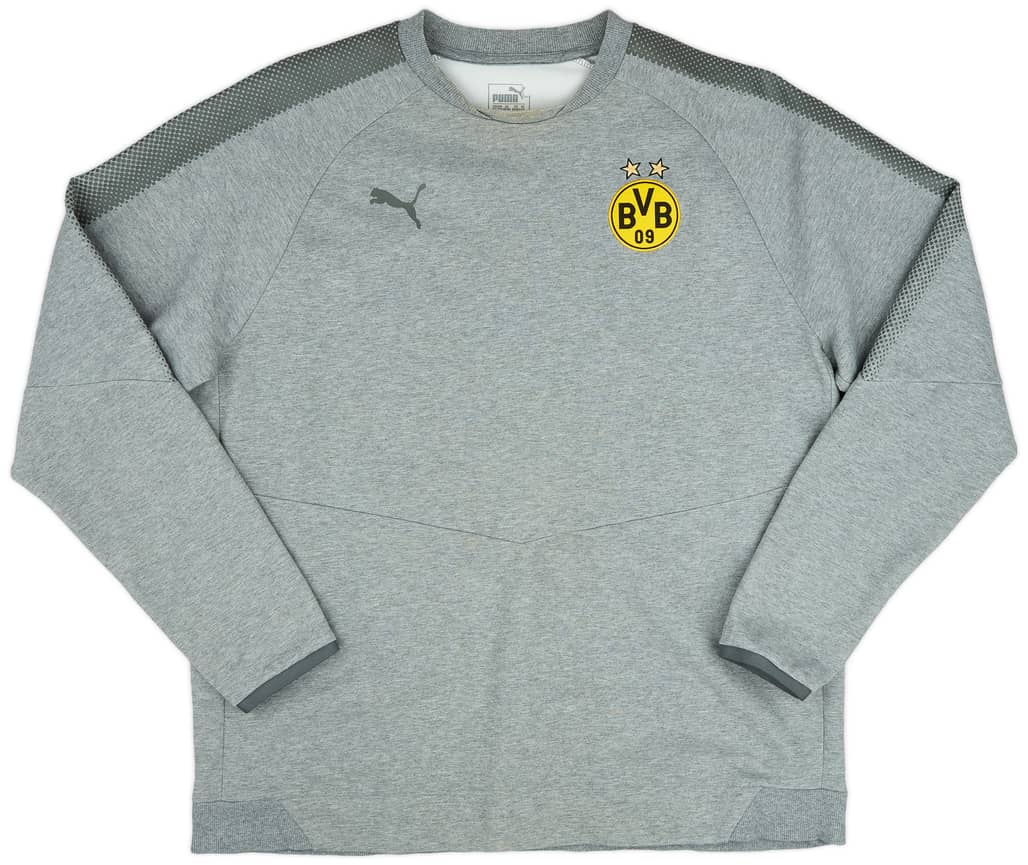 2018-19 Borussia Dortmund Puma Sweat Top - 7/10 - (XXL)