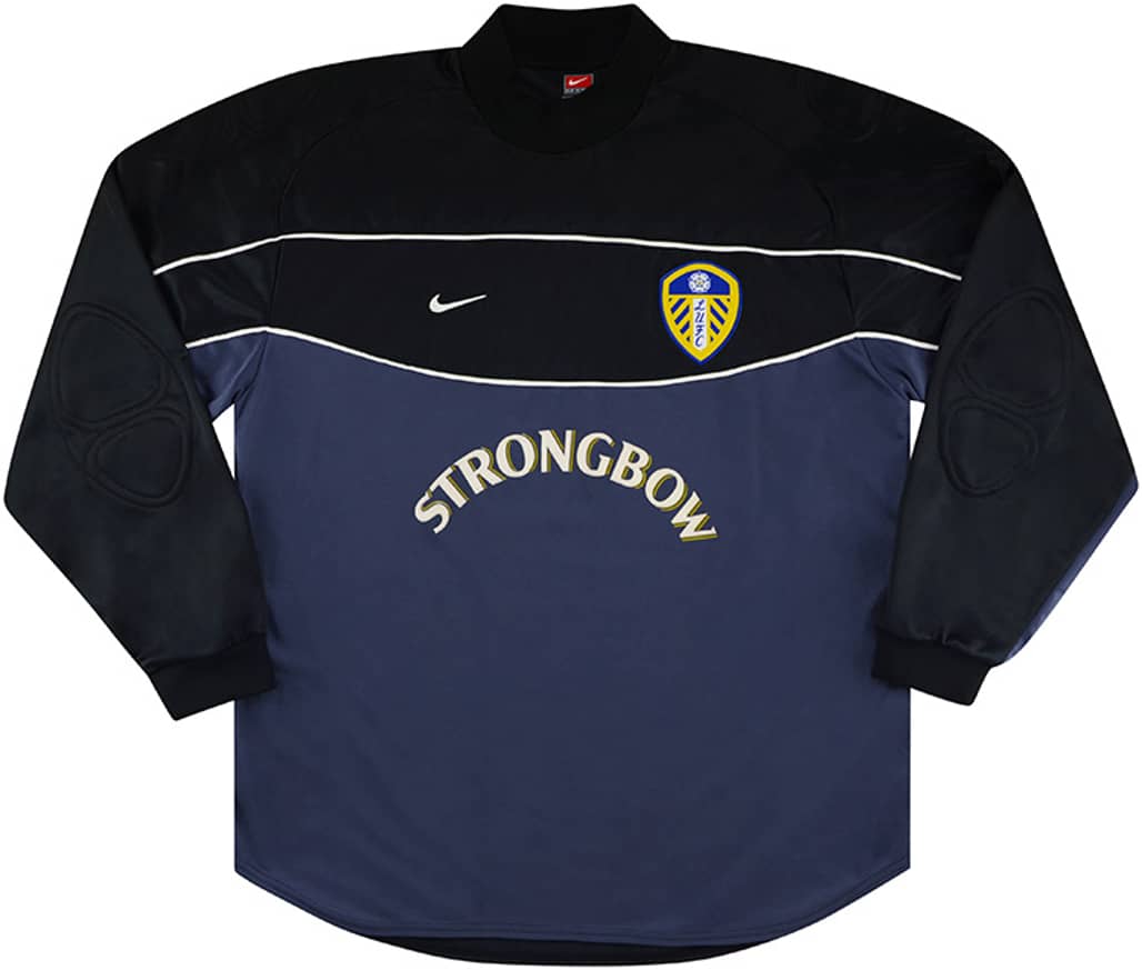 2001-02 Leeds United GK Shirt - 8/10 - (XL.Boys)