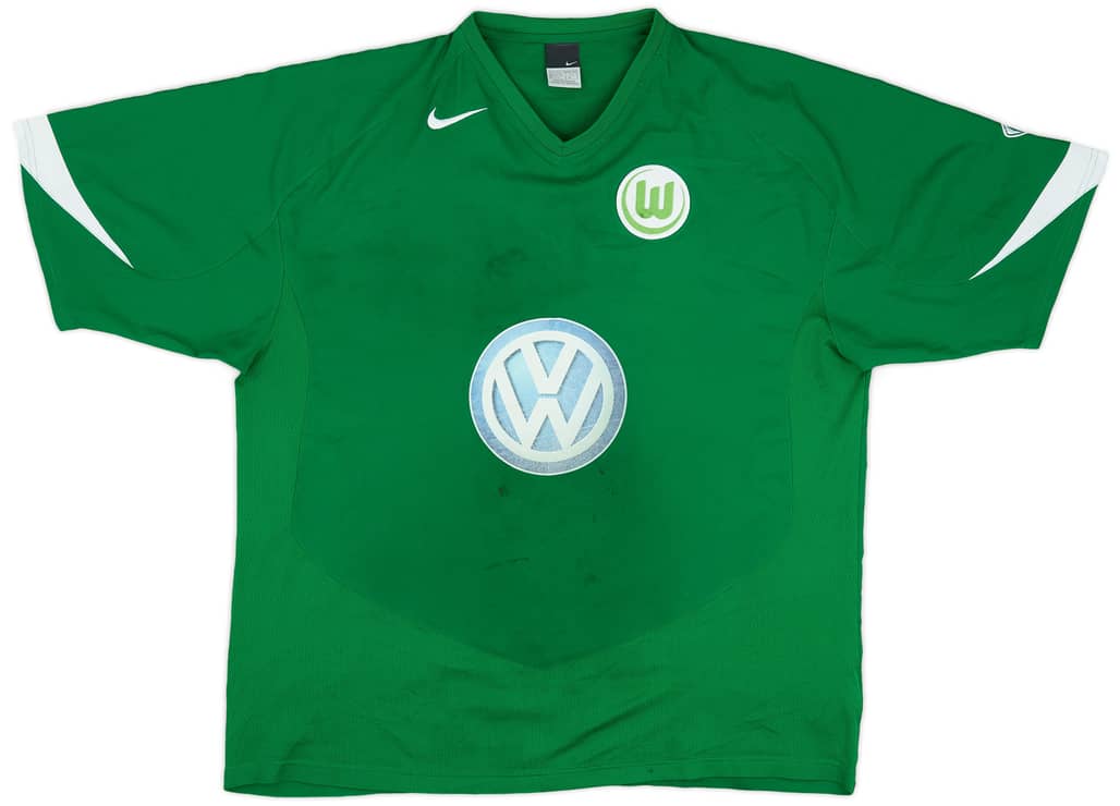 2005-06 Wolfsburg Home Shirt - 5/10 - (XXL)
