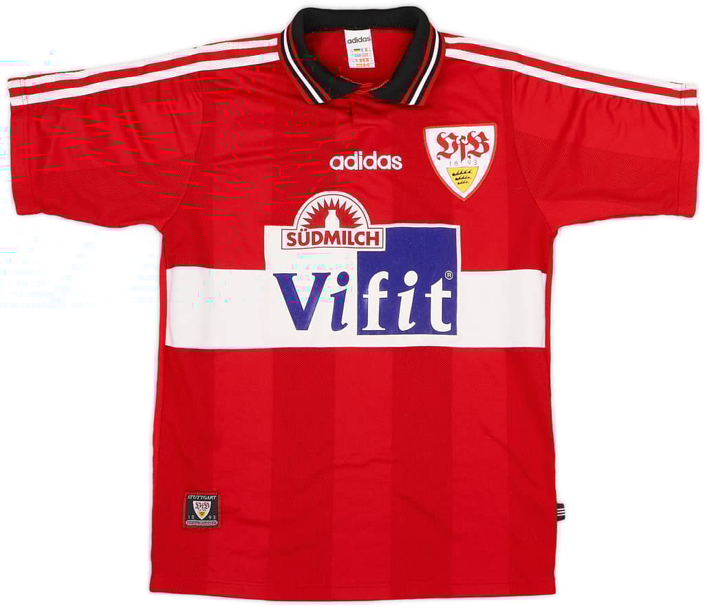 1996-97 Stuttgart Away Shirt - 9/10 - (Y)