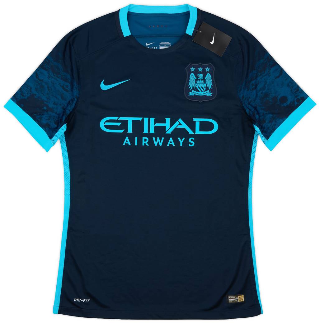 2015-16 Manchester City Authentic Away Shirt
