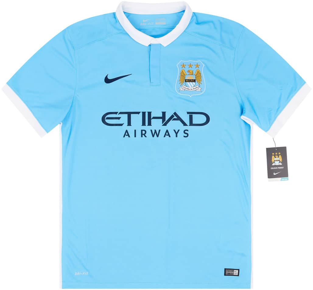 2015-16 Manchester City Home Shirt