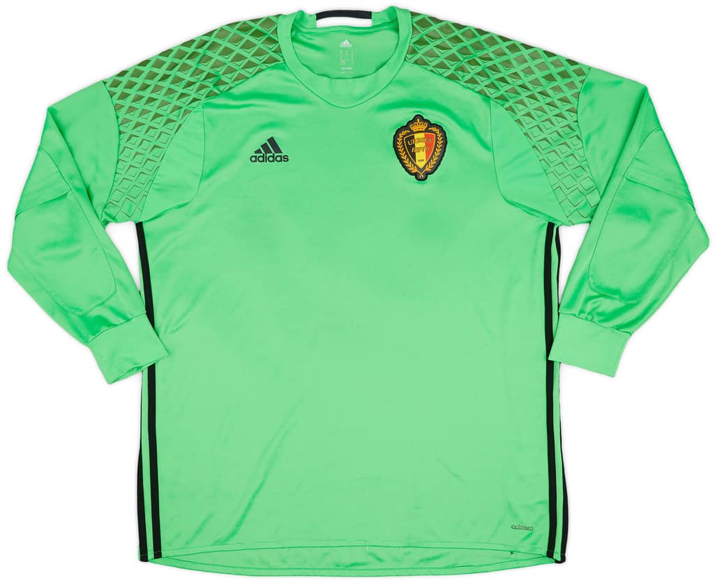 2016-18 Belgium GK Shirt - 8/10 - (XL)