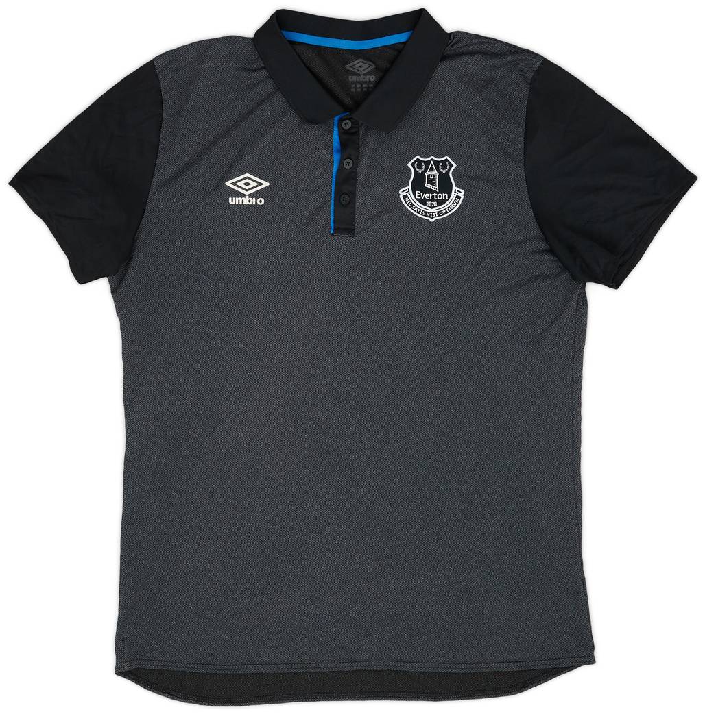 2018-19 Everton Umbro Polo Shirt - 8/10 - (XL)