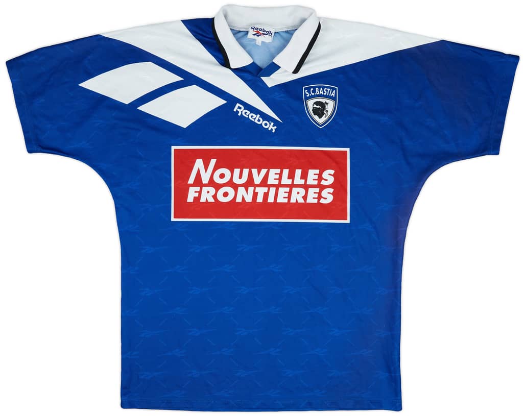 1995-96 Bastia Home Shirt - 9/10 - (L)