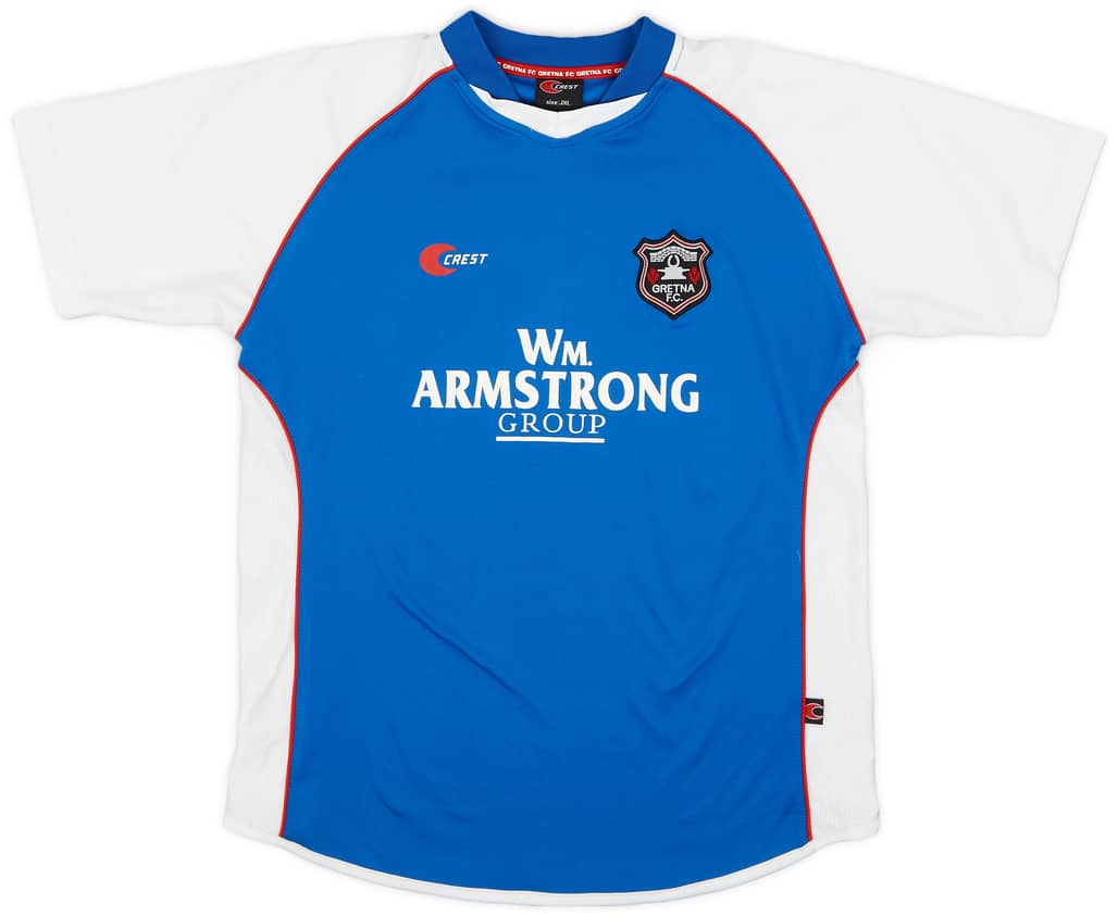 2006-07 Gretna Away Shirt - 8/10 - (XL.Boys)
