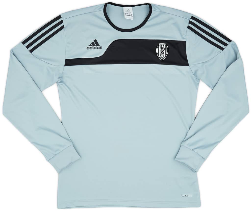 2011-12 Cesena adidas Training L/S Shirt - 8/10 - (S)