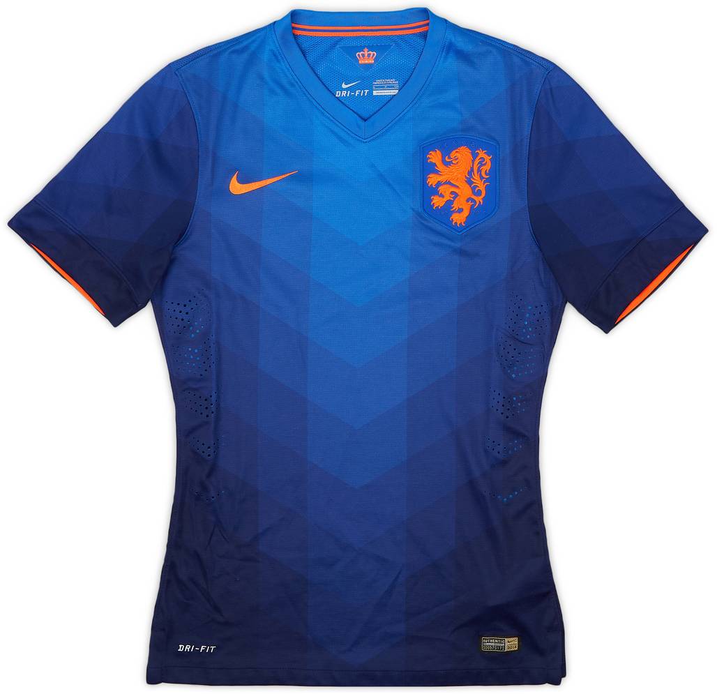 2014-15 Netherlands Authentic Away Shirt - 9/10 - (S)