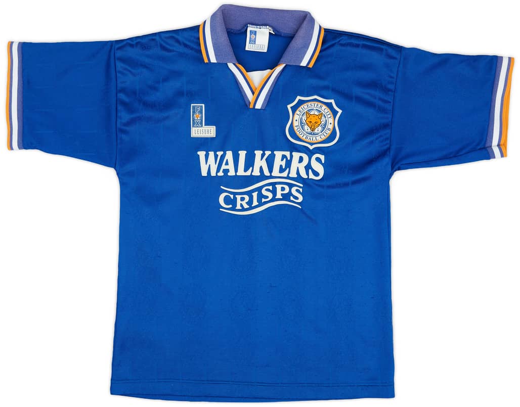 1994-96 Leicester Home Shirt - 8/10 - (S)