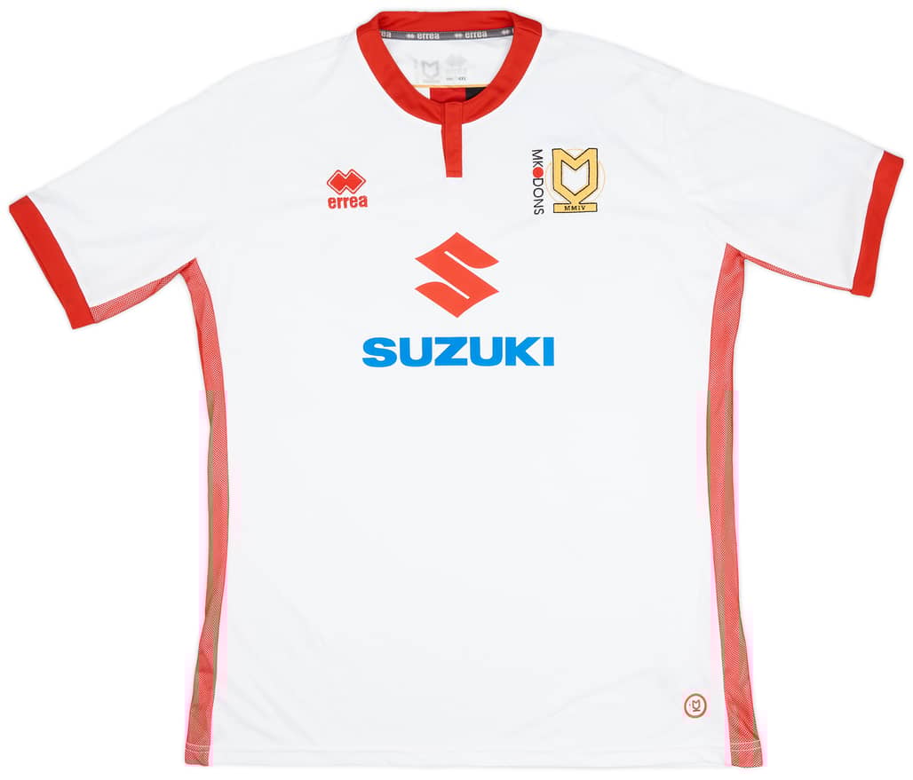 2017-18 MK Dons Home Shirt - 9/10 - (4XL)