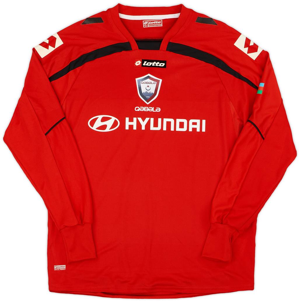 2010-11 Qabala FK Home L/S Shirt - 9/10 - (L)