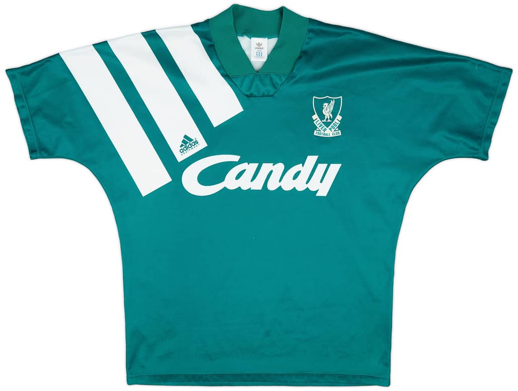 1991-92 Liverpool Away Shirt - 8/10 - (M/L)
