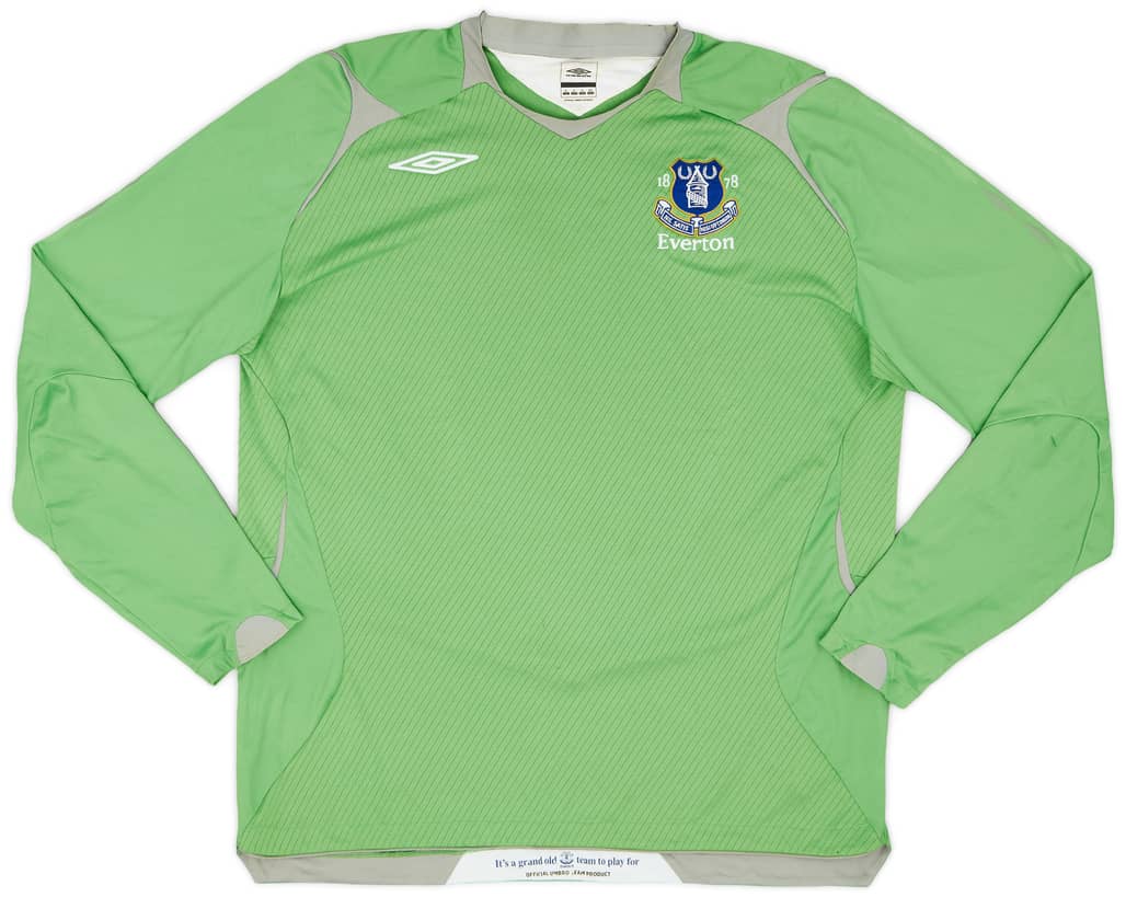 2008-09 Everton GK Shirt - 9/10 - (XL)