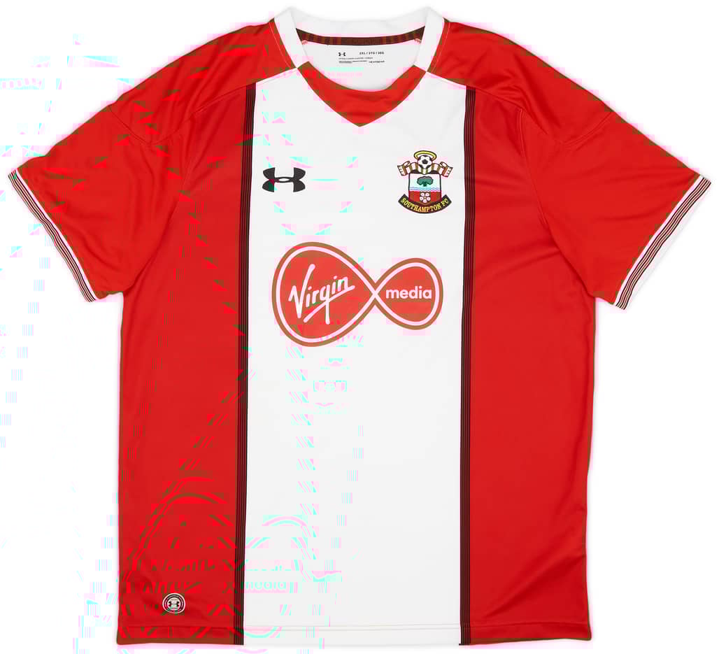 2017-18 Southampton Home Shirt - 9/10 - (XXL)