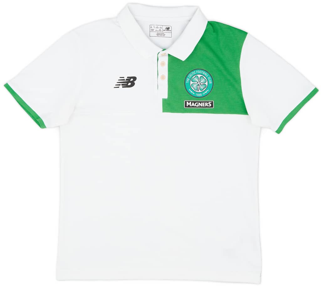 2016-17 Celtic New Balance Polo Shirt - 6/10 - (M)