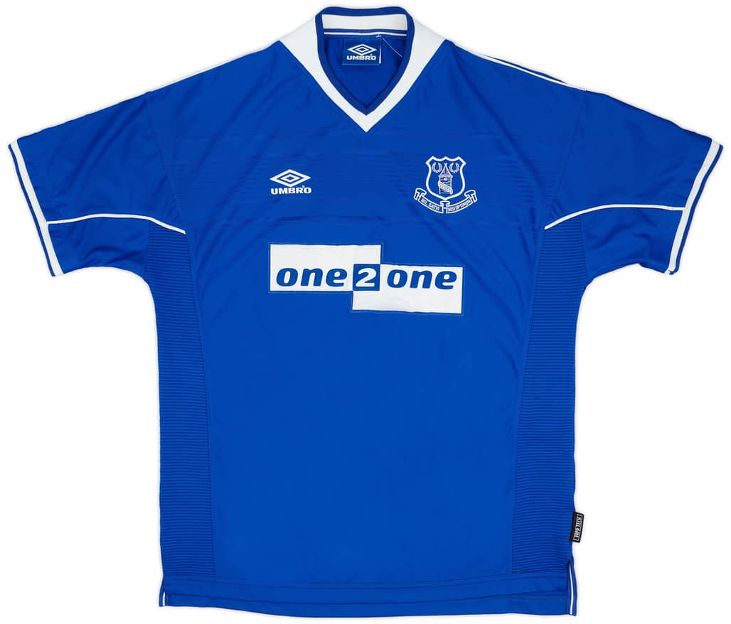 1999-00 Everton Home Shirt - 9/10 - (XL)