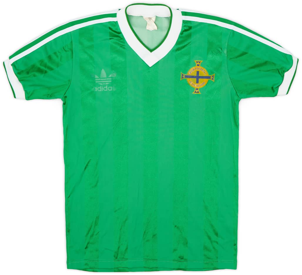 1985-86 Northern Ireland Home Shirt - 5/10 - (Y)