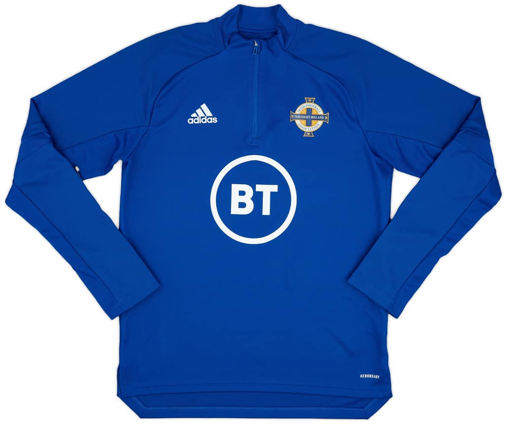2019-20 Northern Ireland adidas 1/4 Zip Training Top - 9/10 - (M)