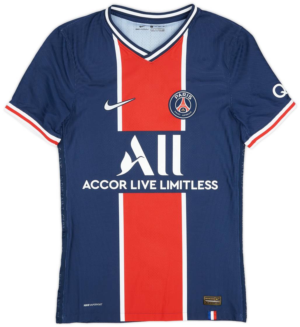 2020-21 Paris Saint-Germain Authentic Home Shirt - 9/10 - (XS)