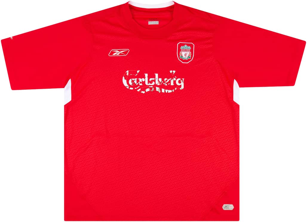2004-06 Liverpool Home Shirt - 3/10 - (XXL)